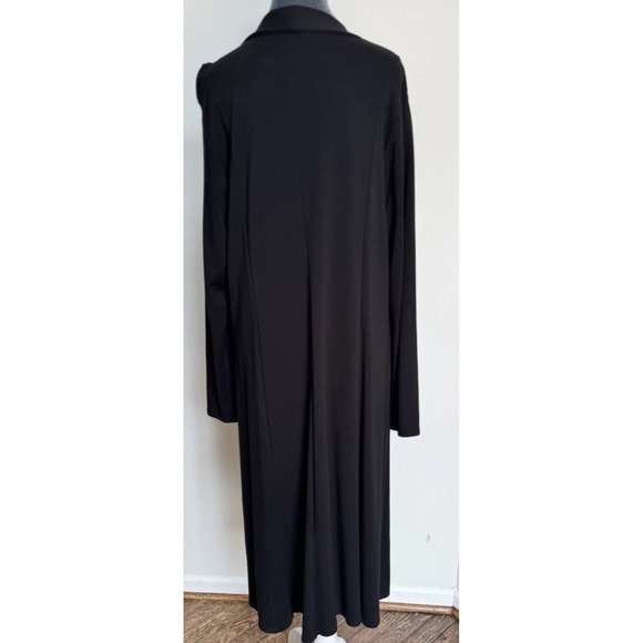 J Jill Wearever Black Jersey Dress 2X Lagenlook Classic Minimalist Modest $119 - Picture 15 of 16